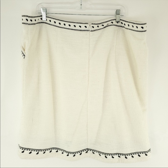 NEW Dolan Tulley Textured Mini Skirt sz 2x - Picture 3 of 6